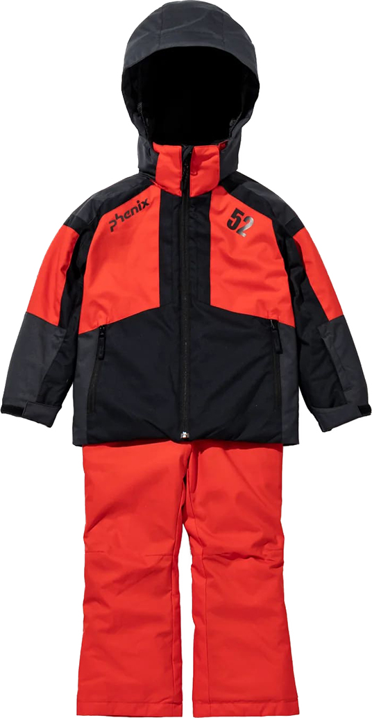 Комплект верхней одежды Phenix Kiska Jr Two-Piece 22, 23 Красный, black, 128 коляска 2 в 1 bugaboo fox 5 complete black grey melange grey melange