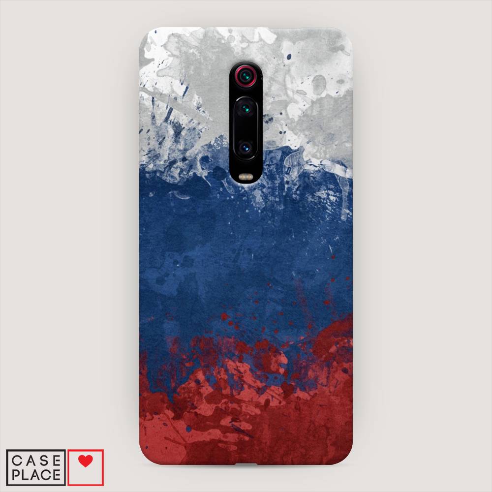 

Пластиковый чехол "Флаг России неровный" на Xiaomi Redmi K20 Pro, 35620-4