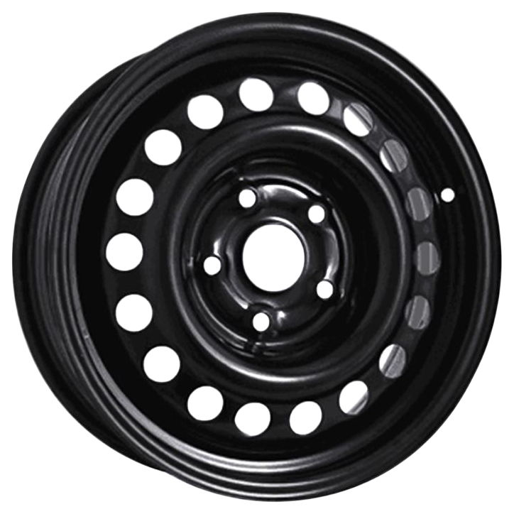 

Диск колесный 14/5j/5100/et40/d57,1 trebl skoda rapid черный 9144843 в коробке