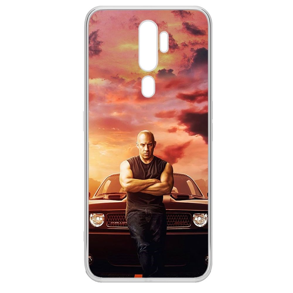 

Чехол-накладка Krutoff Clear Case Форсаж. Доминик Торетто для Oppo A9 (2020), Прозрачный