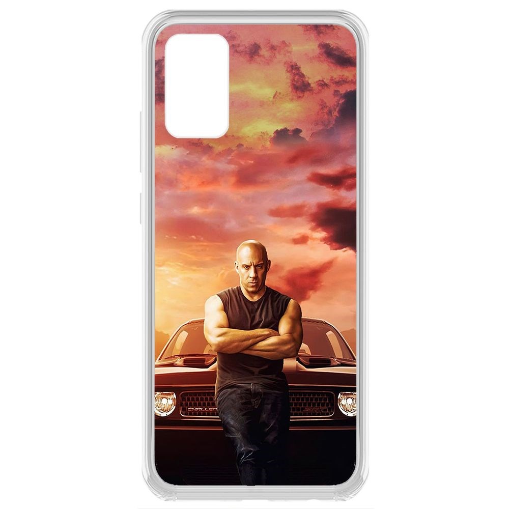 

Чехол-накладка Krutoff Clear Case Форсаж. Доминик Торетто для Samsung Galaxy A02s (A025), Прозрачный