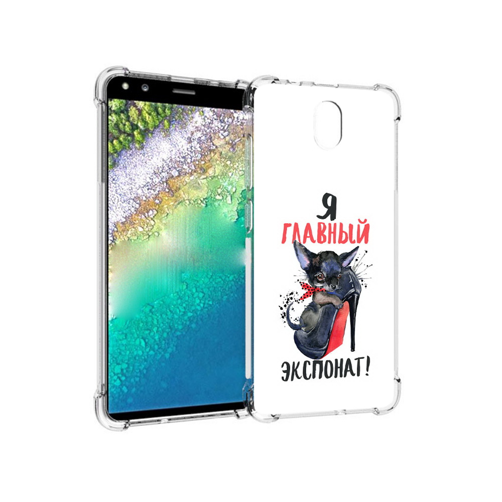 

Чехол MyPads Tocco для Nokia C01 Plus главный экспонат (PT161800.114.288), Прозрачный, Tocco
