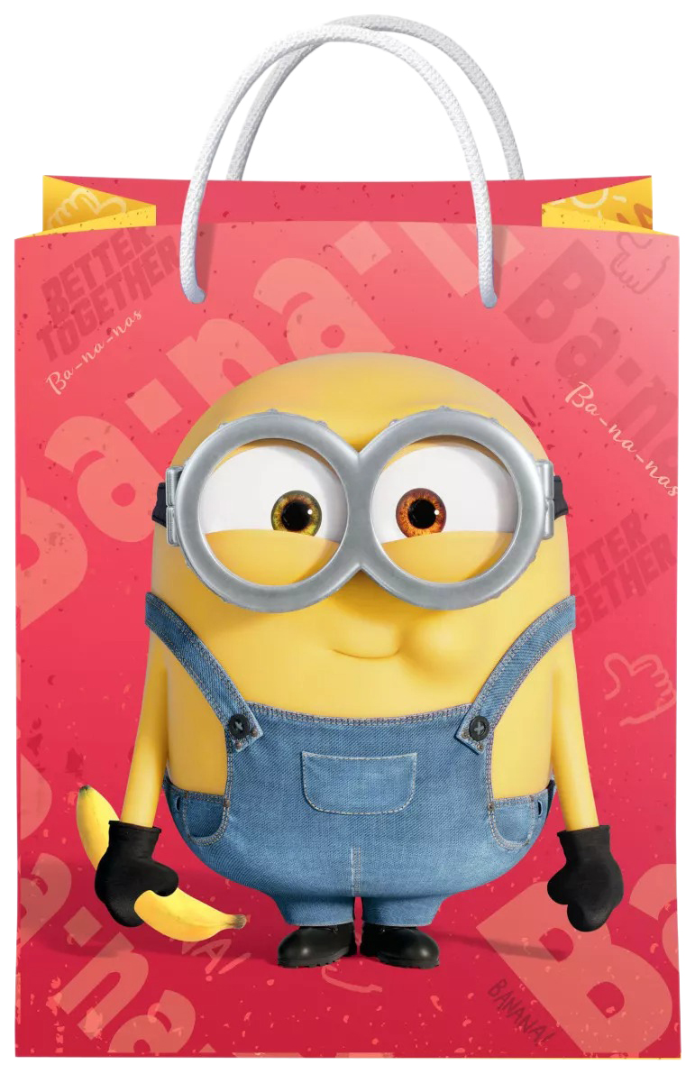 

Пакет подарочный ND Play Minions 2 красный 18 х 22,3 х 10 см