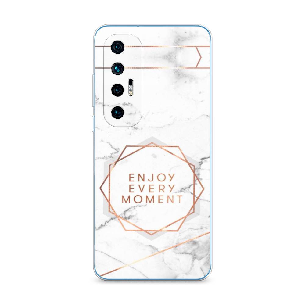 

Чехол Awog на Xiaomi Mi 10S "Enjoy every moment мрамор", Разноцветный, 310550-7