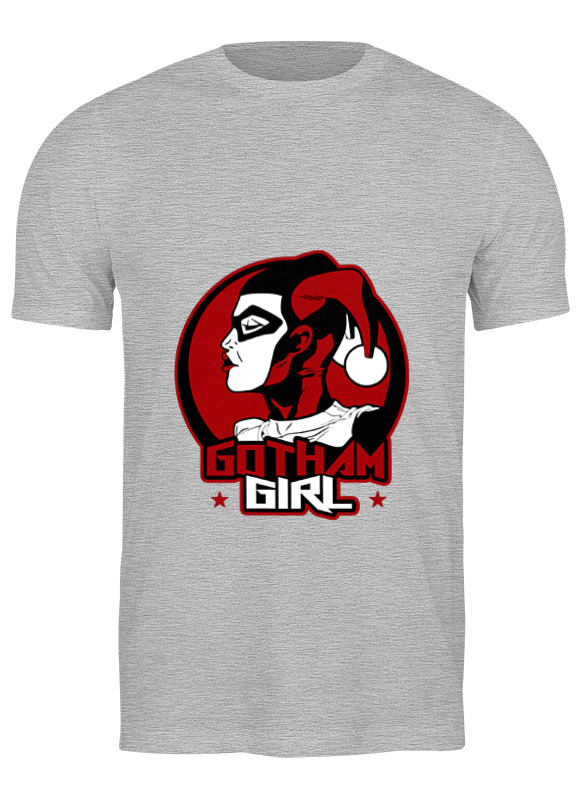

Футболка мужская Printio Gotham girl серая 3XL, Gotham girl