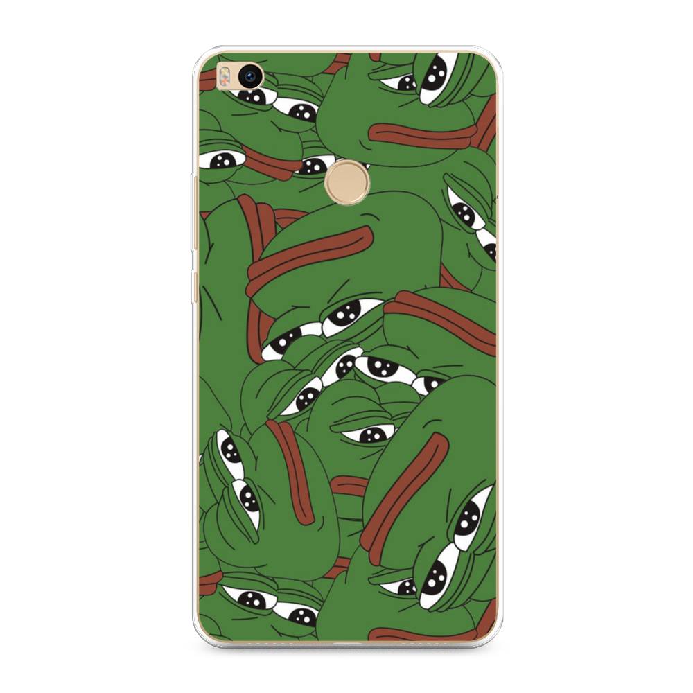 

Чехол Awog на Xiaomi Mi Max 2 "Печальный frog", Разноцветный, 32150-9
