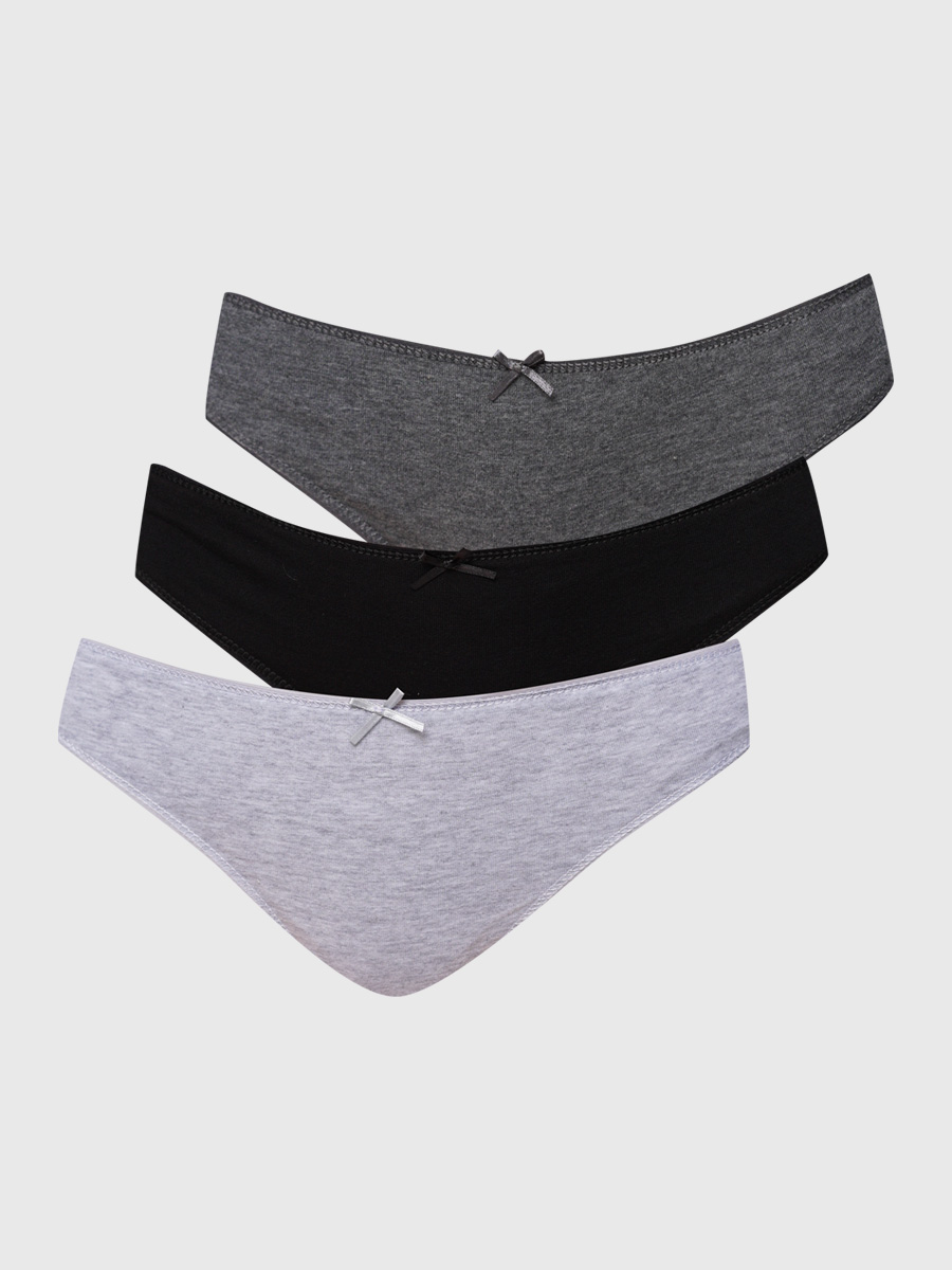 

Комплект трусов женских ТВОЕ серый, A9588