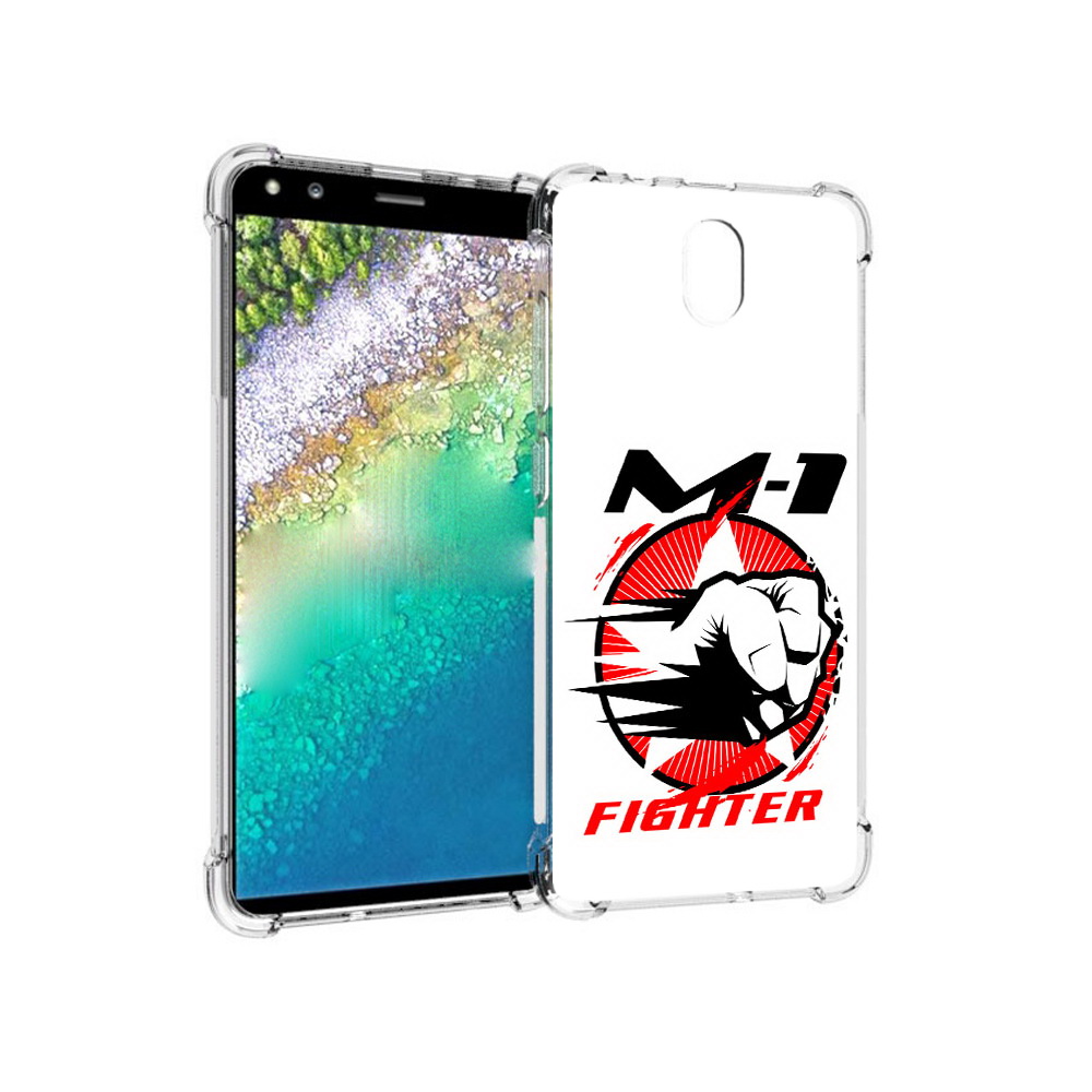 

Чехол MyPads Tocco для Nokia C01 Plus единоборства М-1 (PT161800.114.342), Прозрачный, Tocco