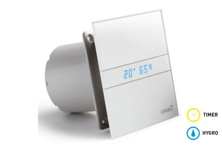 Вентилятор Cata E 120 GTH термометр, дисплей E120GTHOK настенный кронштейн под свч mart