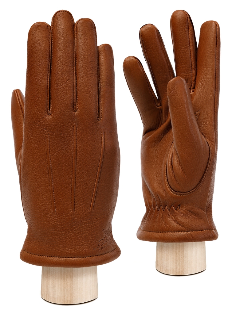 Перчатки мужские Eleganzza HP962 рыжие р 9.5