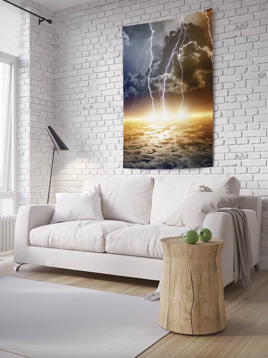 

Вертикальное фотопанно на стену JoyArty Вечеринка молний 100x150 см, Вечеринка молний