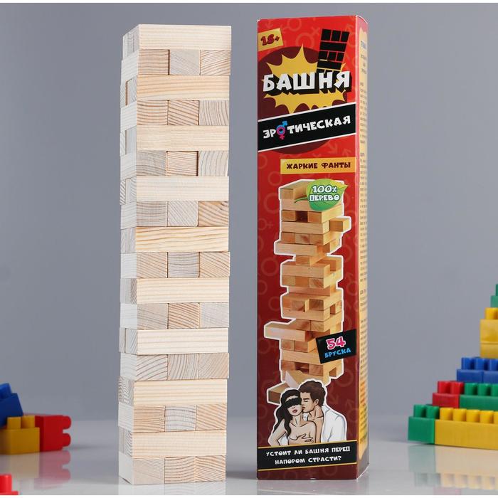 Настольная игра Падающая башня Эротическая