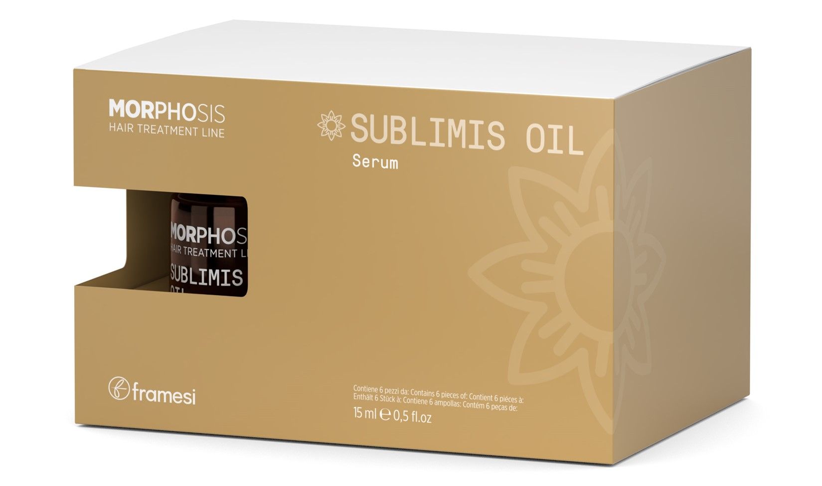 Сыворотка Framesi Sublimis Oil Serum на основе арганового масла 6x15 мл