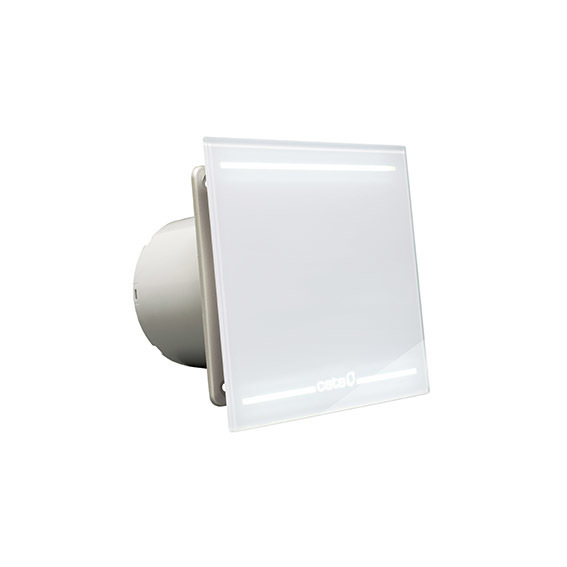 Накладной вентилятор Cata E 100 GLT Light LED подсветка, Таймер, обратный клапан E100GLOK картина стихия 4 стекло