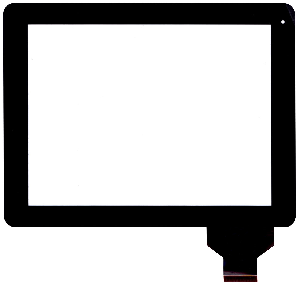 

Сенсорное стекло (тачскрин) для DNS AirTab M975w черное
