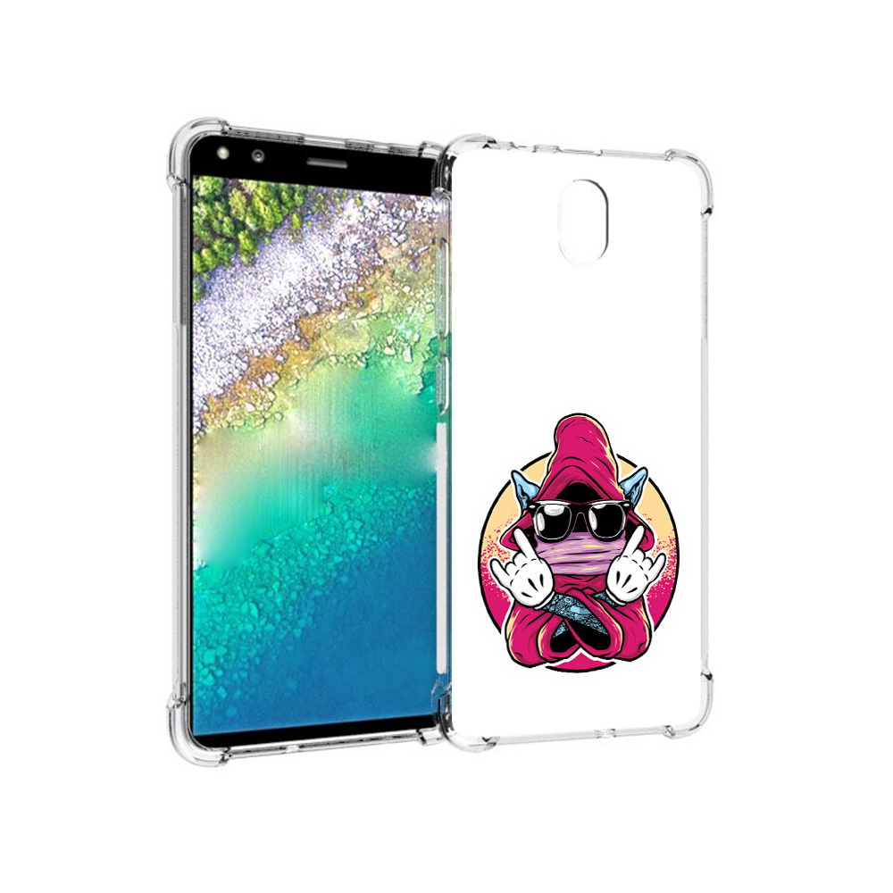 

Чехол MyPads Tocco для Nokia C01 Plus йоу (PT161800.114.382), Прозрачный, Tocco