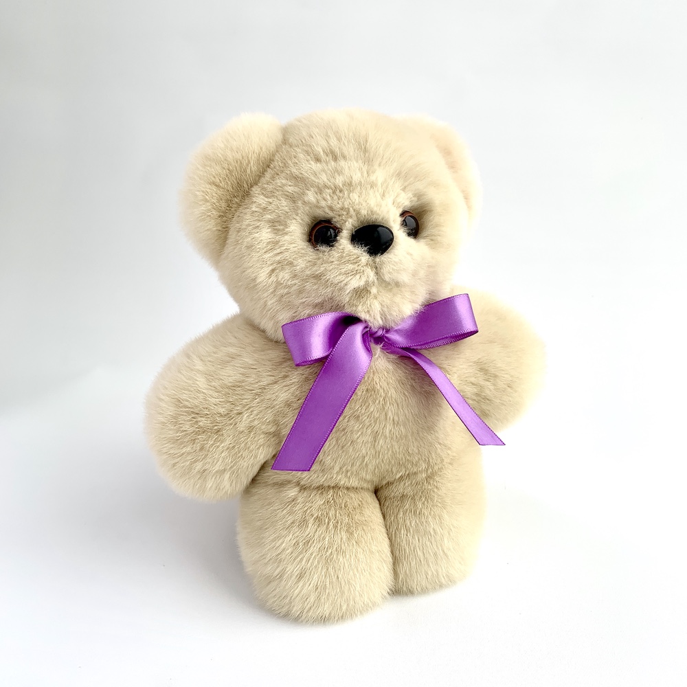 

Игрушка из натурального меха OnlyFur Мини-Мишка беж
