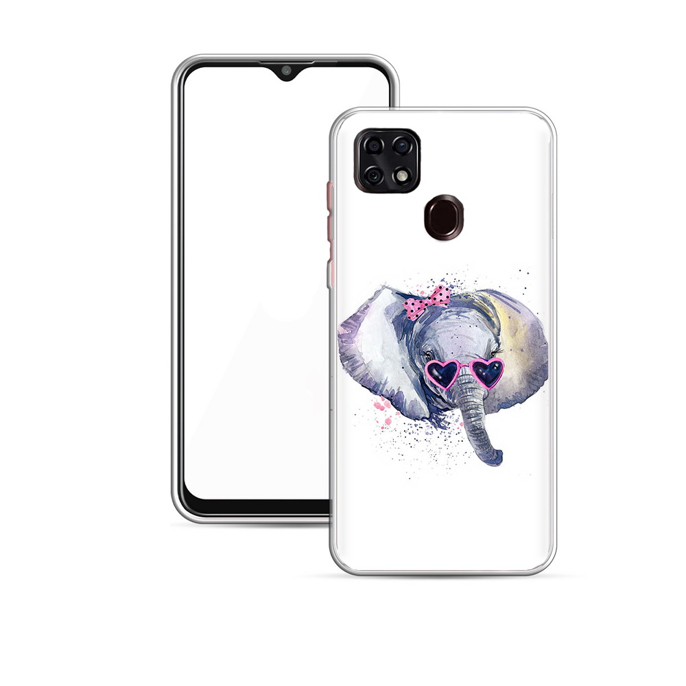 

Чехол MyPads Tocco для ZTE V2020 слоник в очках (PT226946.457.608), Прозрачный, Tocco