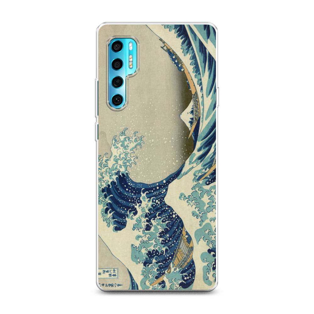 

Чехол Awog на TCL 20 Pro 5G "Большая волна в Канагаве", Разноцветный, 290850-9