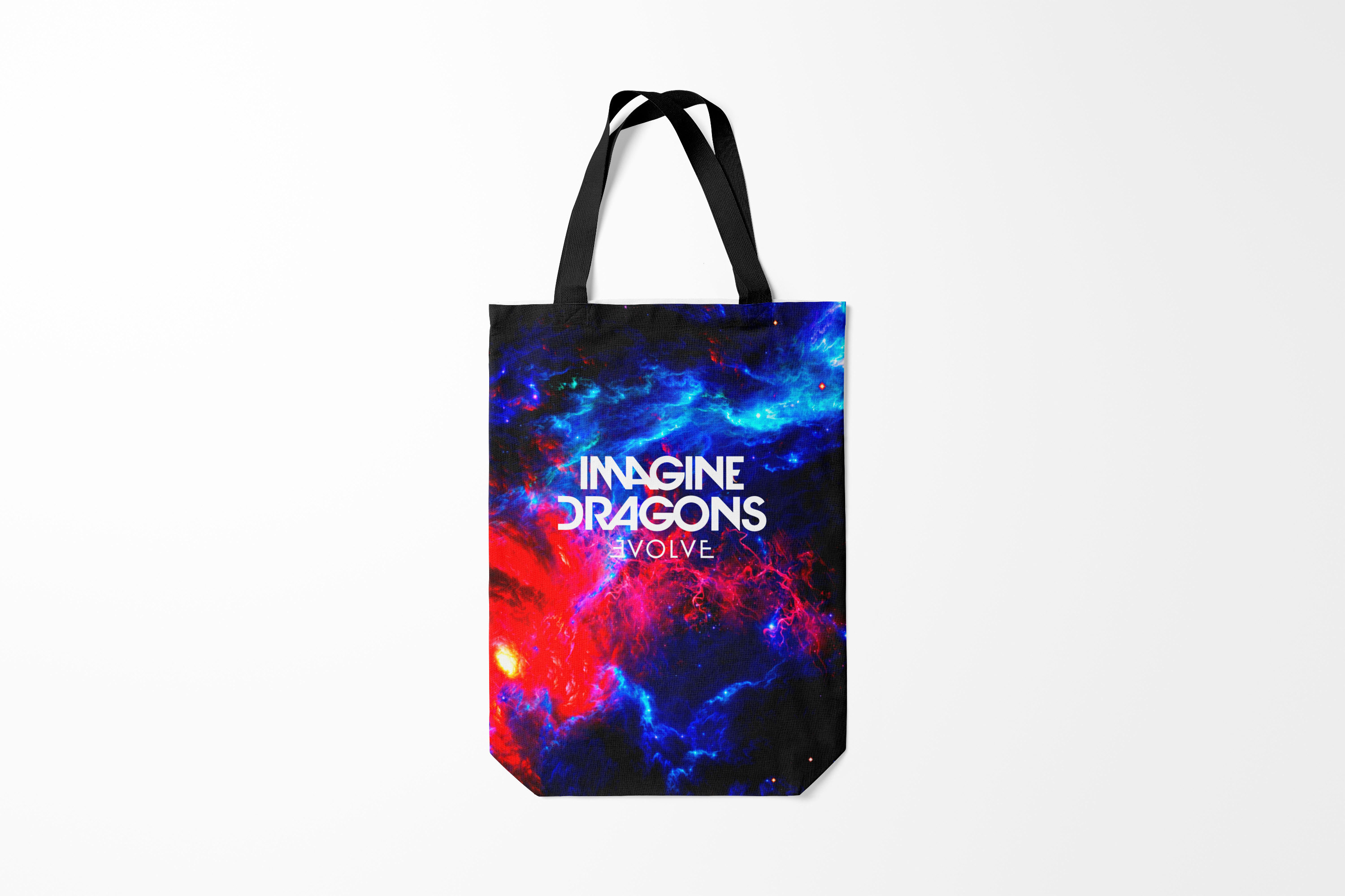 

Сумка шoппер унисекс Burnettie Imagine Dragons, разноцветный, Imagine Dragons