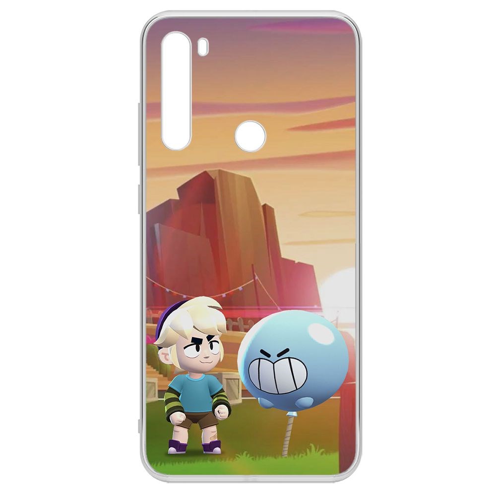 Чехол-накладка Brawl Stars-Гас для Xiaomi Redmi Note 8T