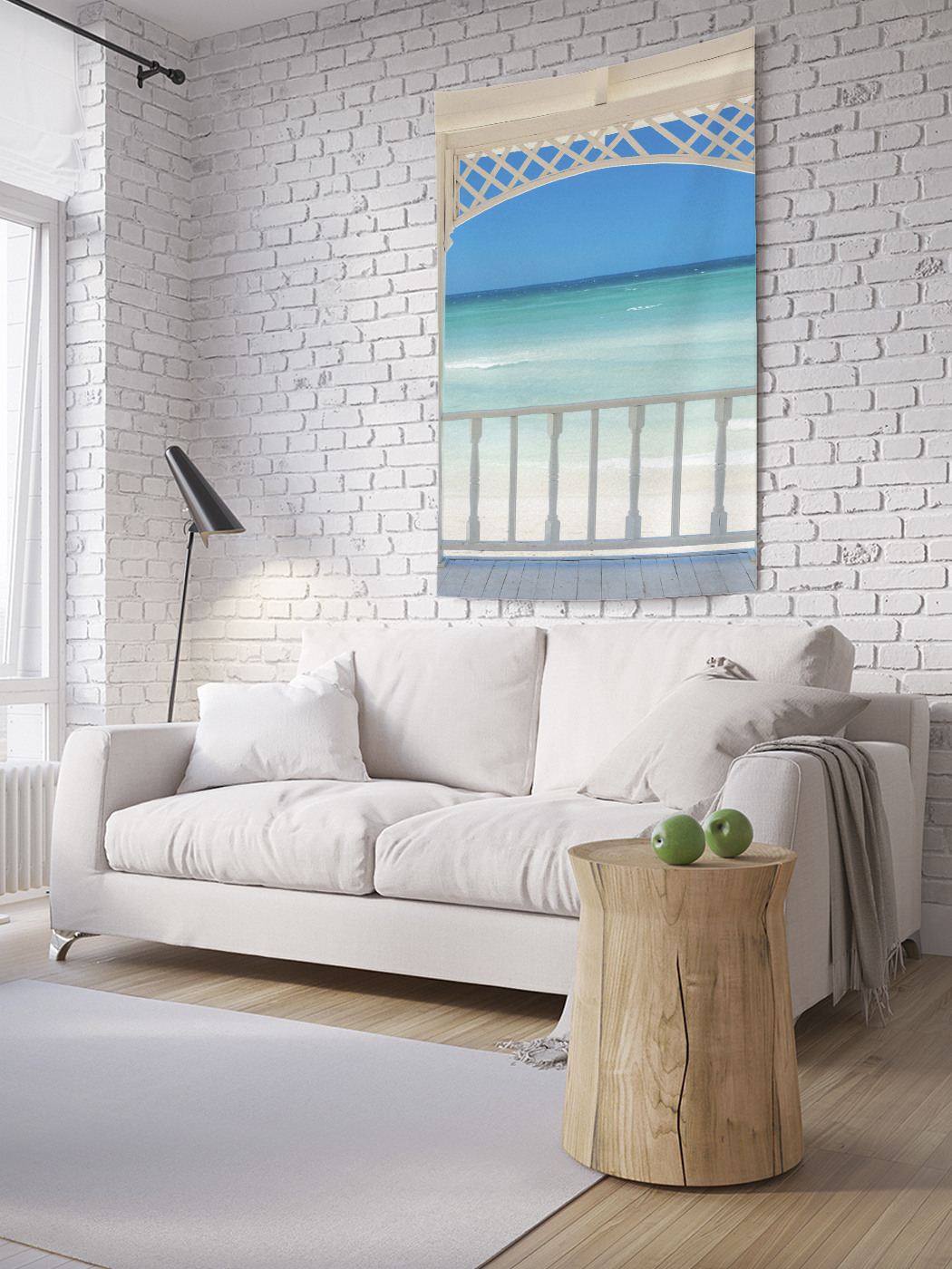 

Вертикальное фотопанно на стену JoyArty Спокойное море 150x200 см, Спокойное море