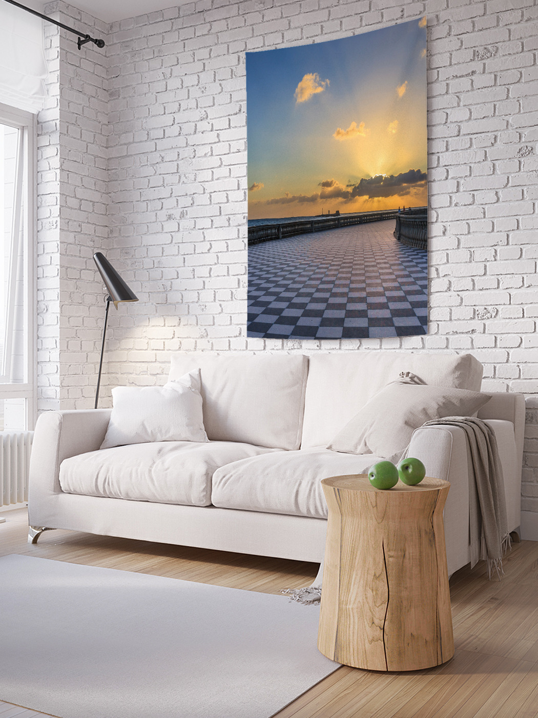

Вертикальное фотопанно на стену JoyArty Тихий закат 150x200 см, Тихий закат