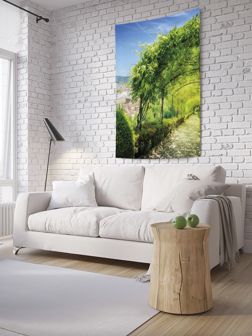 

Вертикальное фотопанно на стену JoyArty Тенистая арка 150x200 см, Тенистая арка