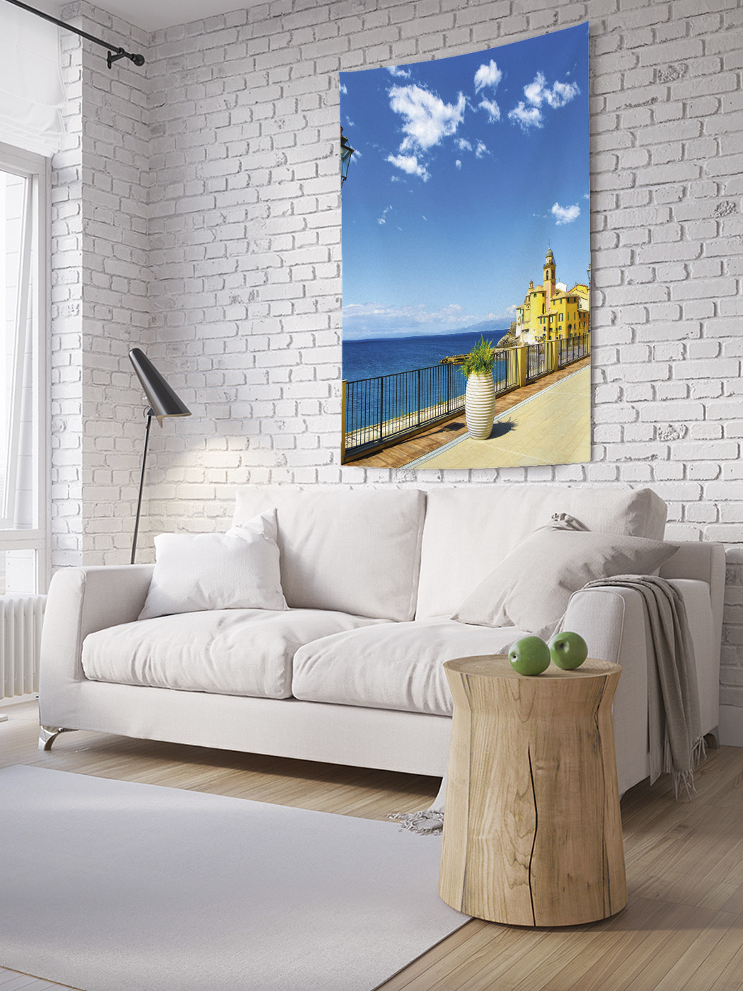 

Вертикальное фотопанно на стену JoyArty Вдоль побережья 150x200 см, Вдоль побережья