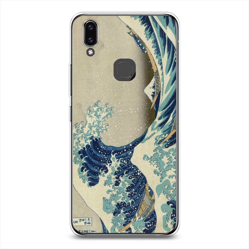 

Чехол Awog на Vivo V9/Y85 "Большая волна в Канагаве", Разноцветный, 260150-9