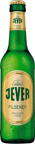 

Пиво Jever Pilsener 4,9% 0,33 л, Светлое