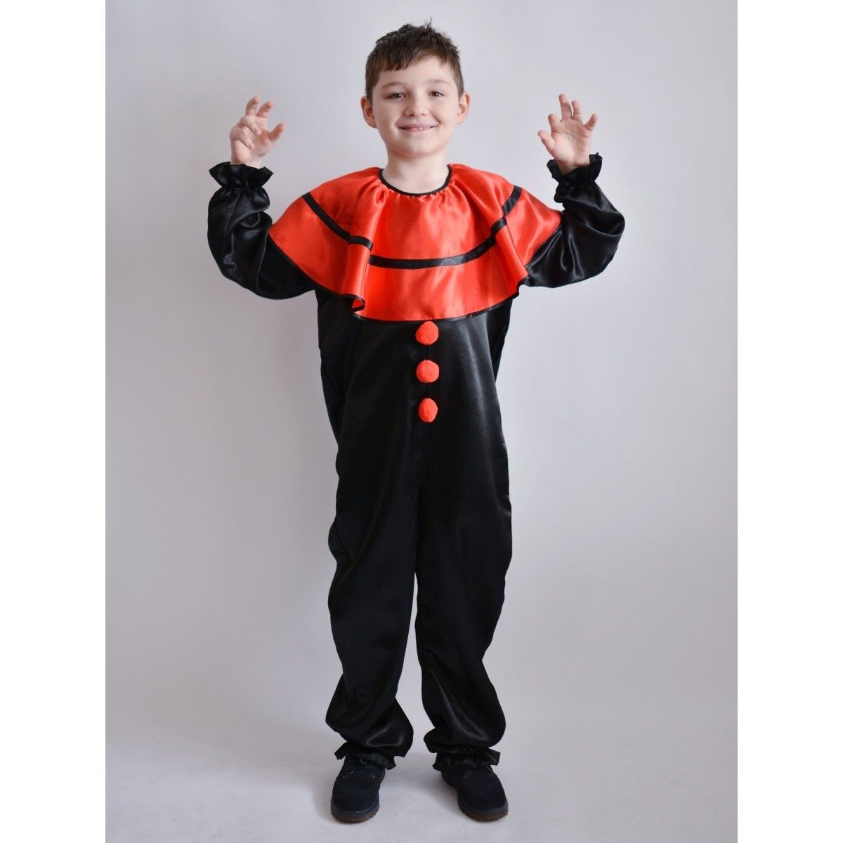 Карнавальный костюм страшного клоуна детский Larisol р 152 3199₽