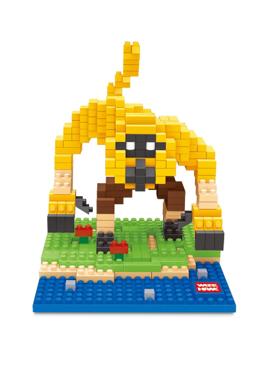 фото Конструктор wisehawk monkey kung fu panda mini blocks, 369 деталей, no. 2390, 110656