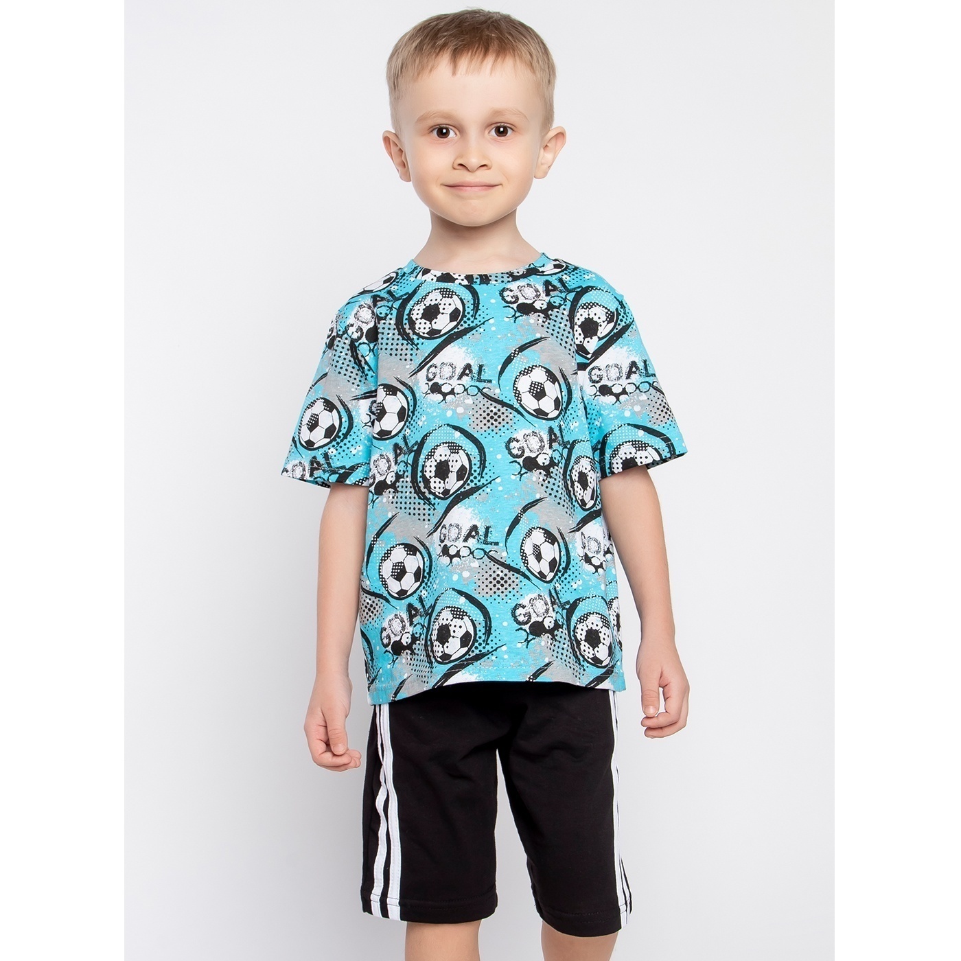 

Костюм для мальчиков Юлла 7360100501 цв. синий; черный р. 104, 7360100501