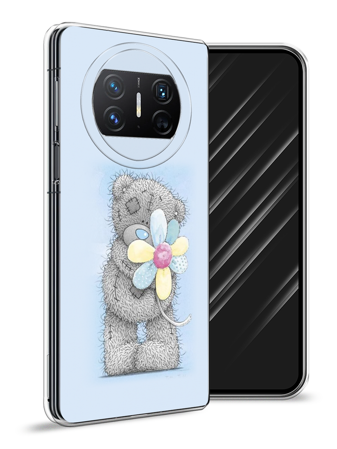 

Чехол Awog на Huawei Mate X3 "Me to you с ромашкой", Голубой;серый;желтый, 6122450-1