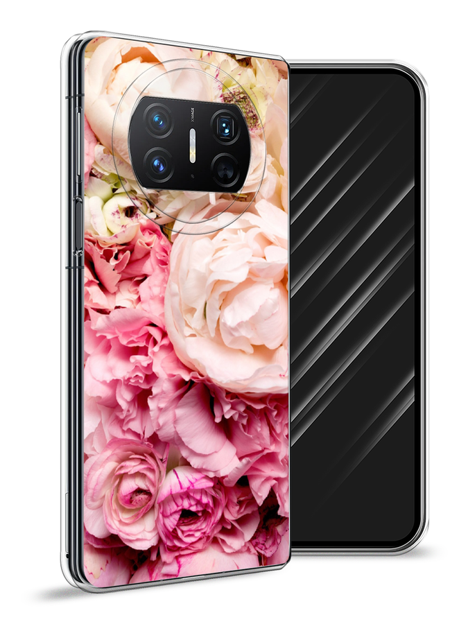 

Чехол Awog на Huawei Mate X3 "Пионы яркие", Розовый, 6122450-1