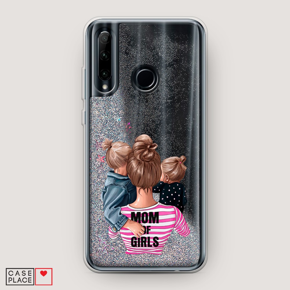 

Чехол Awog на Honor 10i "Mom of Girls", Разноцветный, 68891-1
