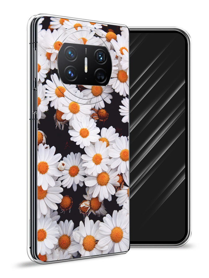 

Чехол Awog на Huawei Mate X3 "Ромашковое поле", Белый, 6122450-1