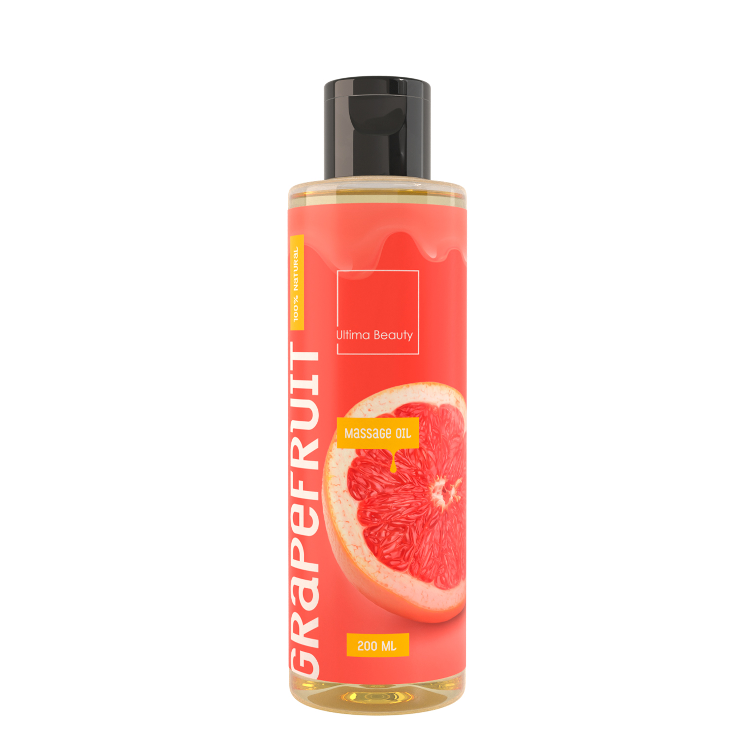 Массажное масло для тела и лица Ultima Beauty с ароматом Грейпфрута