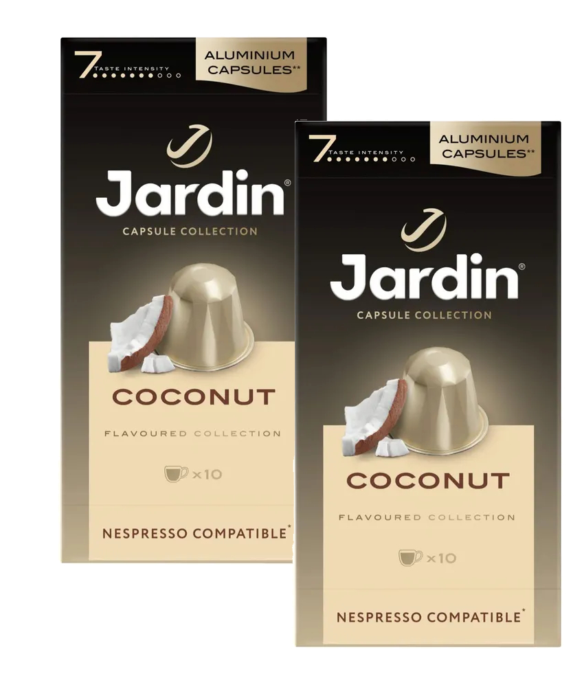 Кофе в капсулах Jardin Coconut для кофемашин Nespresso, 20 шт