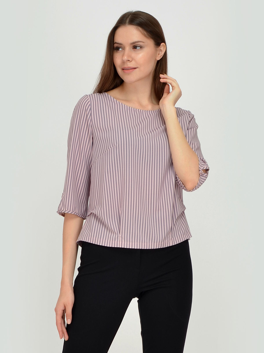 

Блуза женская 1001dress VI00013PK розовая 50 RU, VI00013