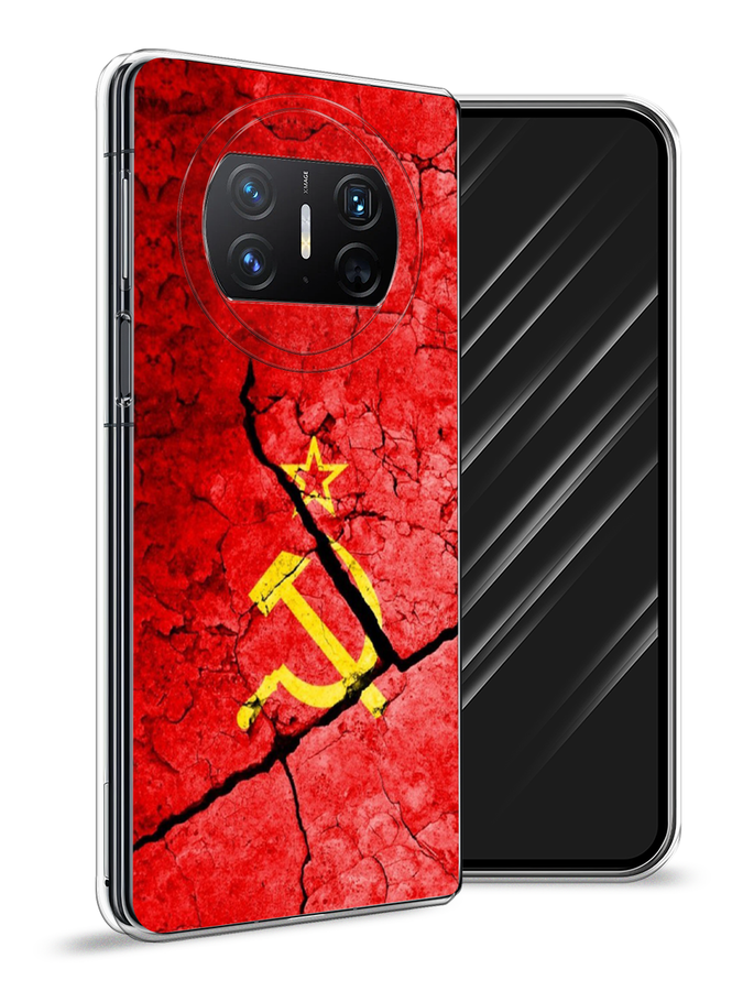 

Чехол Awog на Huawei Mate X3 "СССР", Красный;черный;желтый, 6122450-1