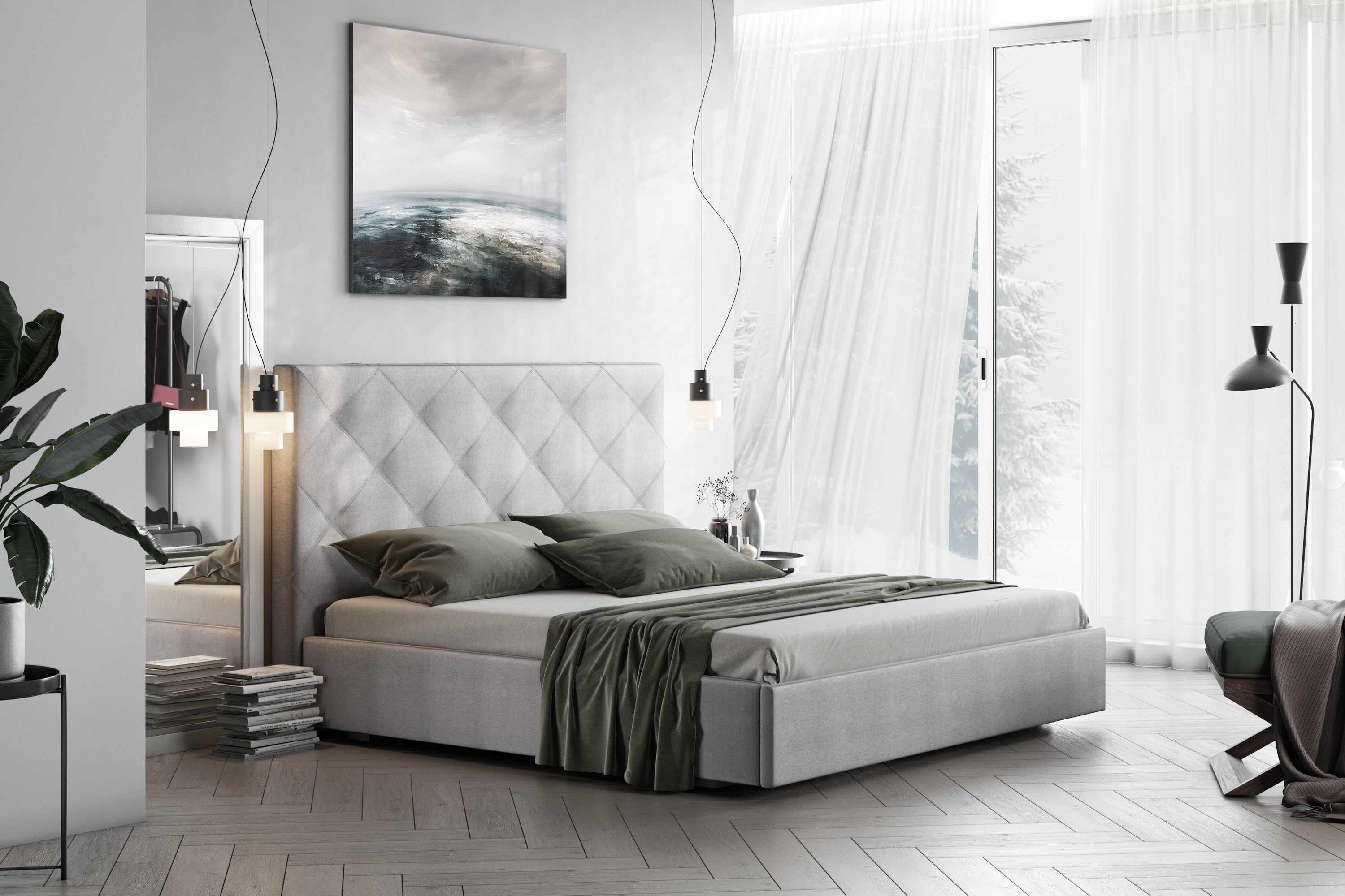 

Кровать COSTA CST_Спейс CST_Спейс_6_120*200, Серый, CST_Спейс