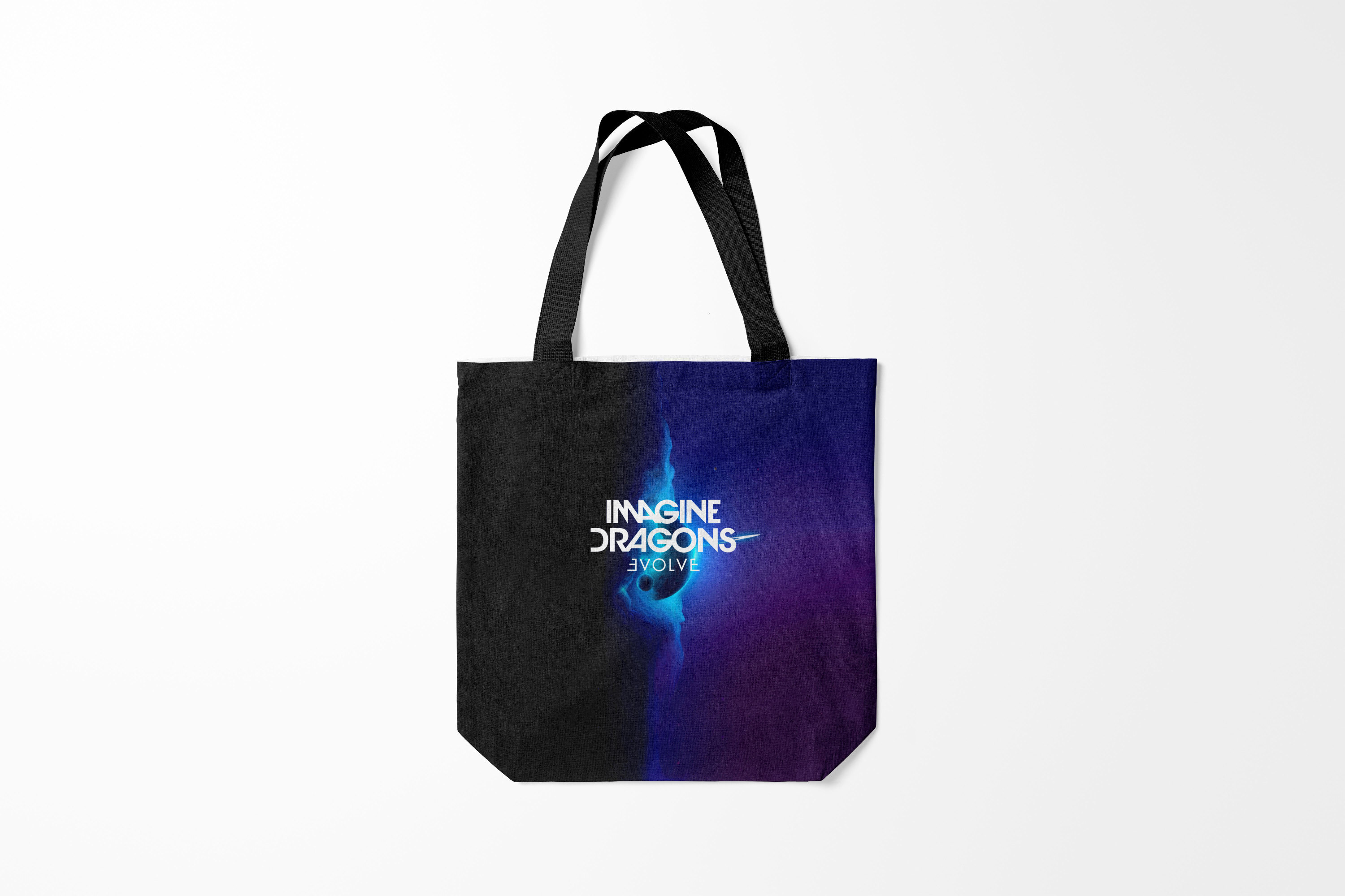 

Сумка шoппер унисекс Burnettie Imagine Dragons radioactive, желтый, Imagine Dragons radioactive