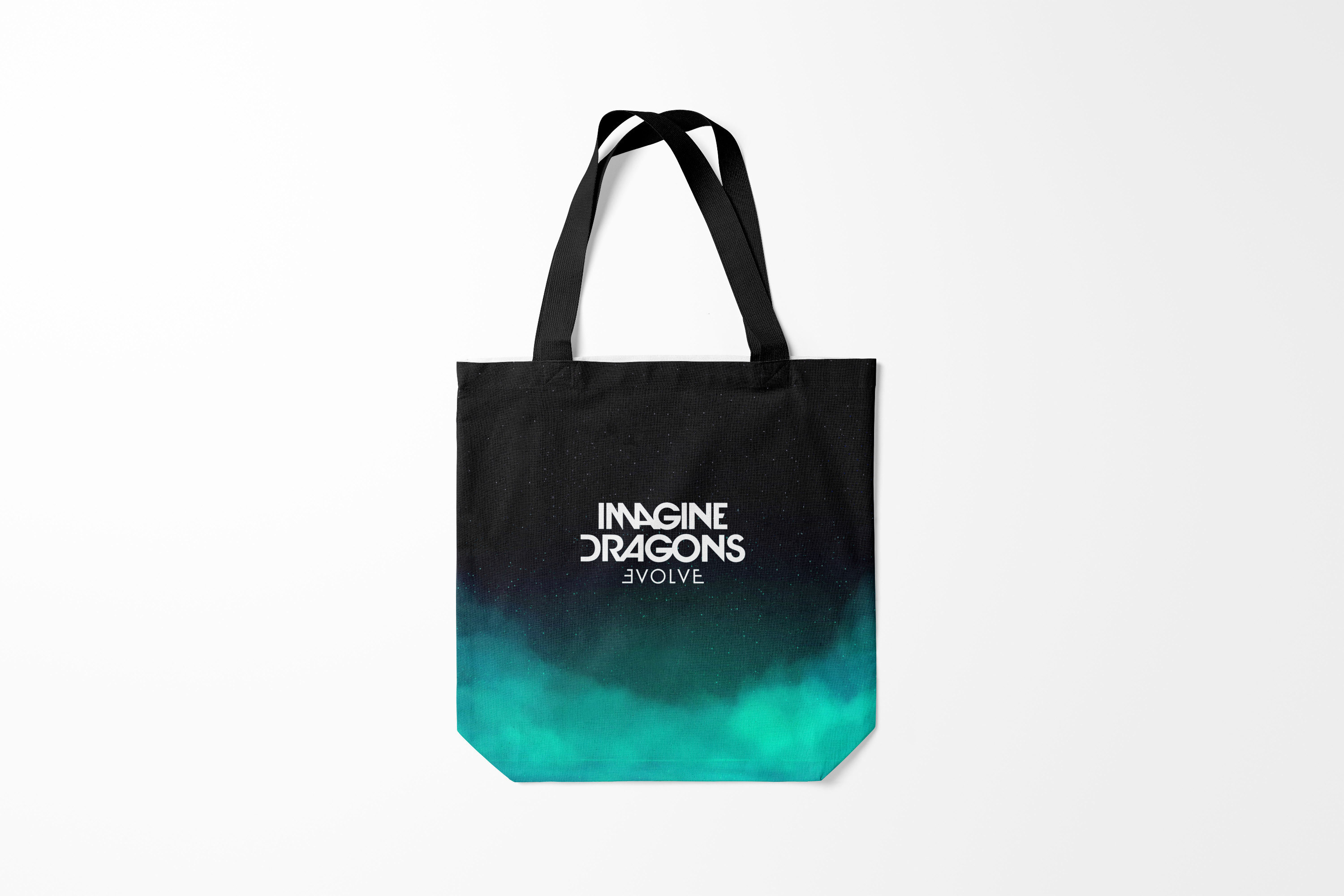 

Сумка шoппер унисекс Burnettie Imagine Dragons Группа дым, черный, Imagine Dragons Группа дым