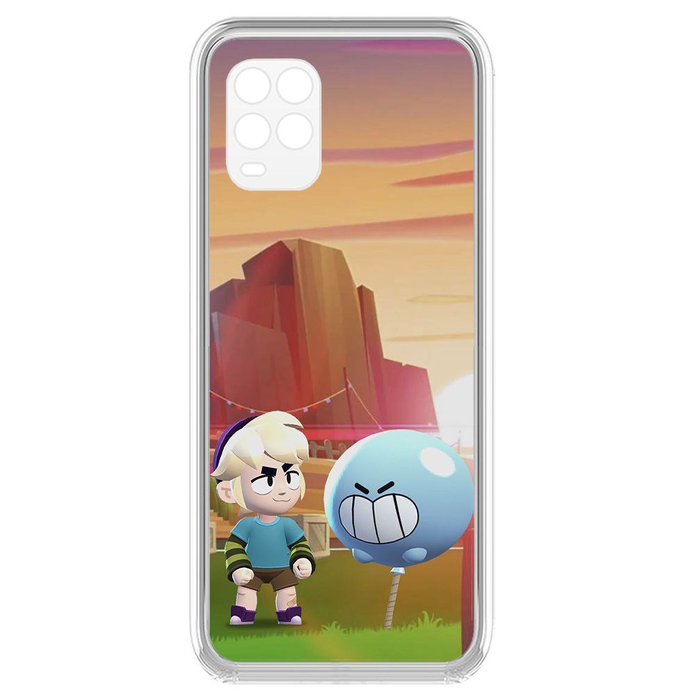 

Чехол-накладка Brawl Stars-Гас для Xiaomi Mi 10 Lite