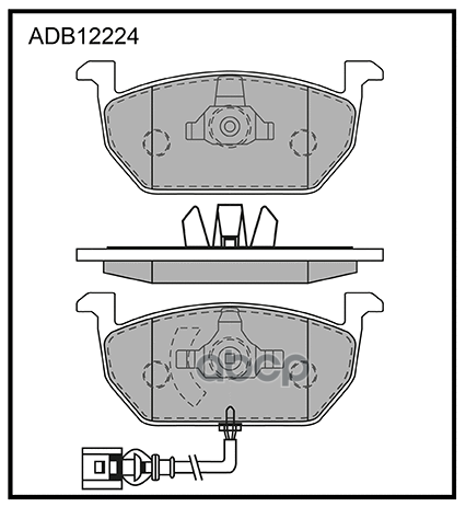 

Колодки Тормозные Vag A3 13-, Octavia 12-, Golf 14- Передние Allied Nippon ALLIED NIPPON а