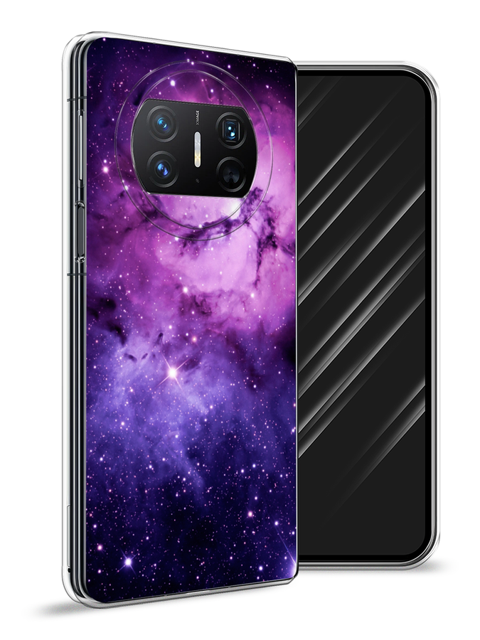 

Чехол Awog на Huawei Mate X3 "Космос 18", Фиолетовый;черный;белый, 6122450-1