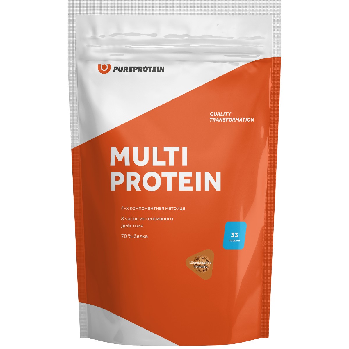 фото Протеин pureprotein multi protein, 1000 г, шоколадное печенье