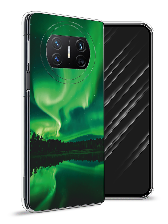 

Чехол Awog на Huawei Mate X3 "Ночные пейзажи 7", Зеленый;черный, 6122450-1